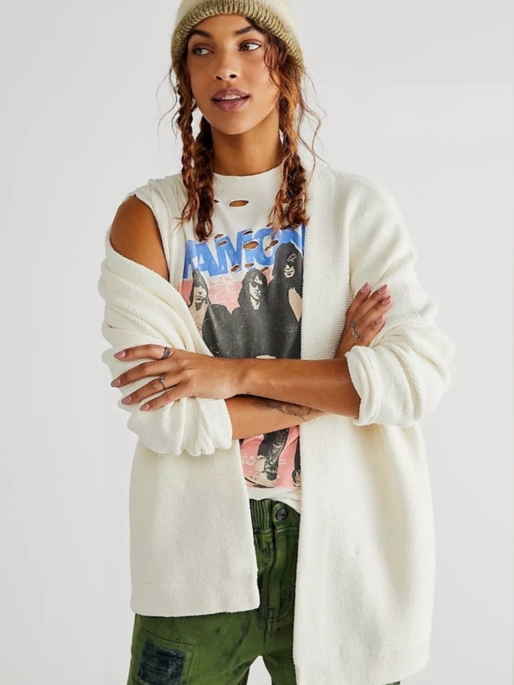 Free People Ottoman Cardigan